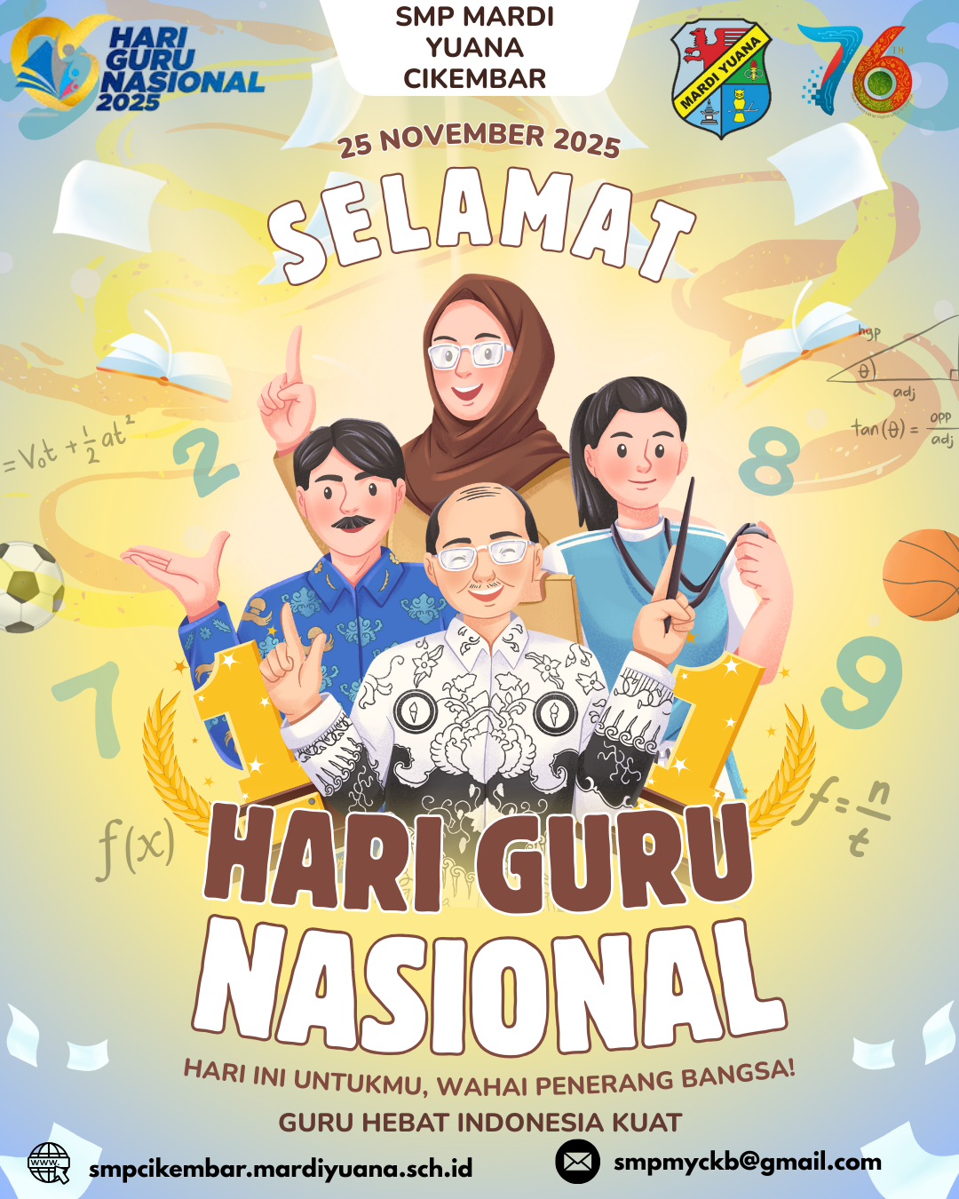 HUT GURU NASIONAL 25 NOVEMBER 2025