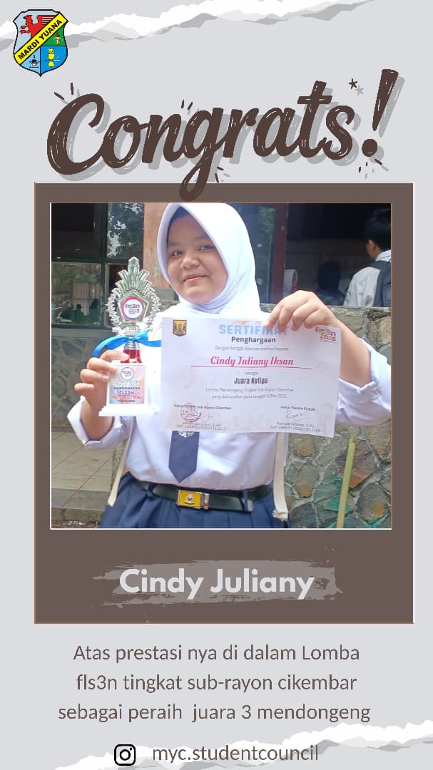 JUARA 3 MENDONGENG FLS3N SUB-RAYON CIKEMBAR