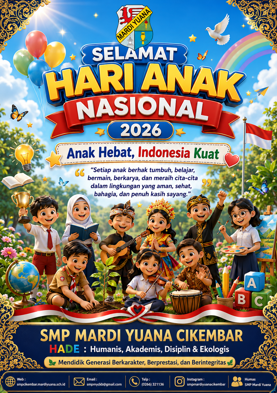 Selamat Hari Anak Nasional 2026