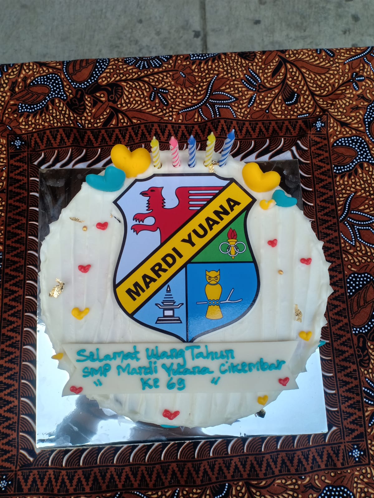 HUT SMP MARDI YUANA CIKEMBAR KE-69 TH , 1 Agustus 1957 - 1 Agustus 2026